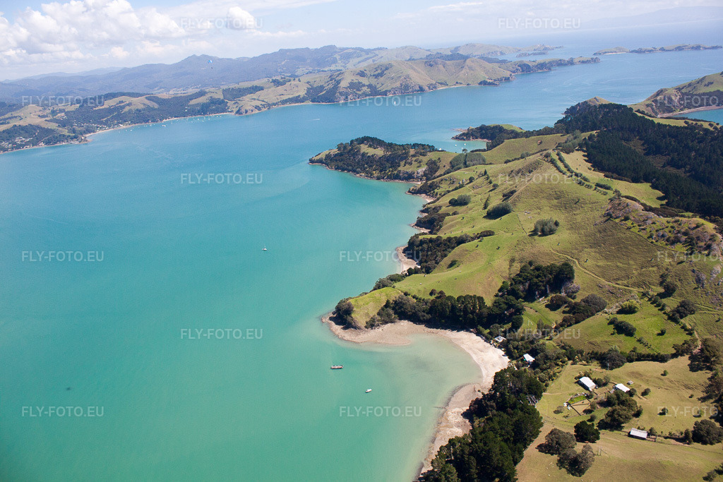 Vue aérienne: Vue de la ville à Whanganui Island dans le département Waïkato, Nouvelle-Zélande – .Photo: IMG_55699.jpg prise le 12/01/2013 par Werner Riehm/FLY-FOTO.eu – Résolution de l'original: 4752 x 3168 px