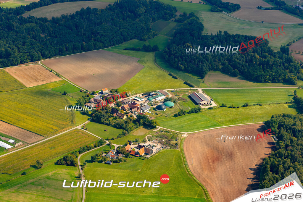 Schöne Luftaufnahme als Geschenk in Unterbreitenau Geslau - Die Luftbildaufnahme wurde 2025 vom UL-Flugzeug heraus erstellt ( keine Drohne ) - Hochauflösende Luftaufnahme -Nicht vergleichbar mit Google Maps oder Satelittenbilder- Die Geschenkidee !Mit Lizenz und Bildrechte bestellbar