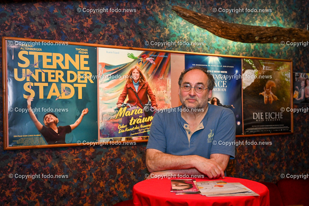 Katsdorf_ Kino_ 31.03.2023-1 | 31.03.2023, Katsdorf, AUT, Kino, Lichtspieltheater, im Bild Norbert Dattinger (Kinobetreiber)