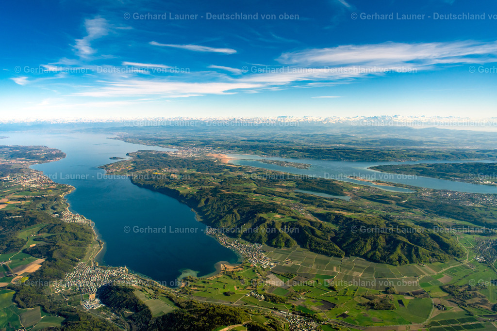 4023960 | STECKBORN 15.04.2020 Uferbereichs- Landschaft am Gebiet der Seenkette Untersee am Bodensee in Steckborn im Kanton Thurgau, Schweiz. // Waterfront landscape on the lake Untersee on Bodensee in Steckborn in the canton Thurgau, Switzerland. Foto: Gerhard Launer