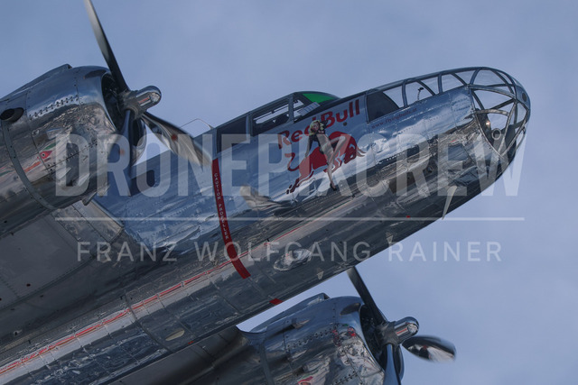 Audi FIS Ski World Cup: Men’s Slalom – Hahnenkamm Race, Kitzbuehel | Kitzbuehel, Austria, 25.Jan.26 - Alpine Skiing - FIS World Cup, Hahnenkamm Race, Slalom, men. The image shows red bull aircraft flight show.