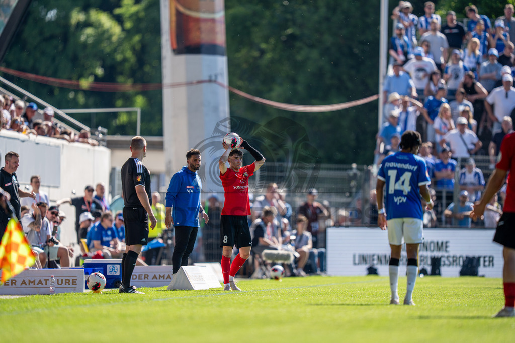 Stuttgarter Kickers vs. SG Sonnenhof Großaspach, Fussball, WFV-Pokal, Finale, 23.05.2026 | Elias Rahn (SG Sonnenhof Großaspach, #08),Stuttgarter Kickers vs. SG Sonnenhof Großaspach, Fussball, WFV-Pokal, Finale, 23.05.2026