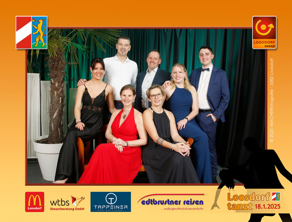 LoosdorfTanzt25_9090 | Ballfotografie - Loosdorf tanzt am 18.01.2025 in der Losensteinhalle LOOSDORF. Vielen Dank den Sponsoren:Edtbrustner Reisen /wtbs Steuerberatung /Autohaus Tappeiner/McDonalds Loosdorf