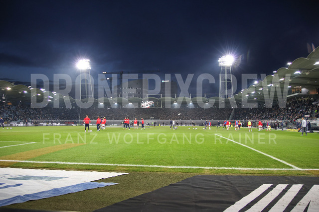 UEFA Europa League 2025/26: SK Sturm Graz vs SK Brann | Graz, Austria, 29.JAN.26 - SOCCER - UEFA Europa League, SK Sturm Graz vs SK Brann Bergen. The image shows Grazer AK 1902 and Sturm during warm up.