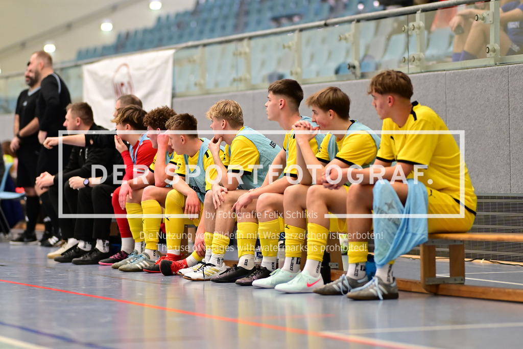 Futsal I Junioren I Saison 2024-2025 I NORDFV Regionalmeisterschaft I 083363 | Der Sportfotograf. - Realisiert mit Pictrs.com