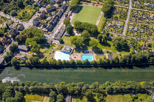 Essen230702642 | Luftbild, Freibad Dellwig "Hesse", Dellwig, Essen, Ruhrgebiet, Nordrhein-Westfalen, Deutschland