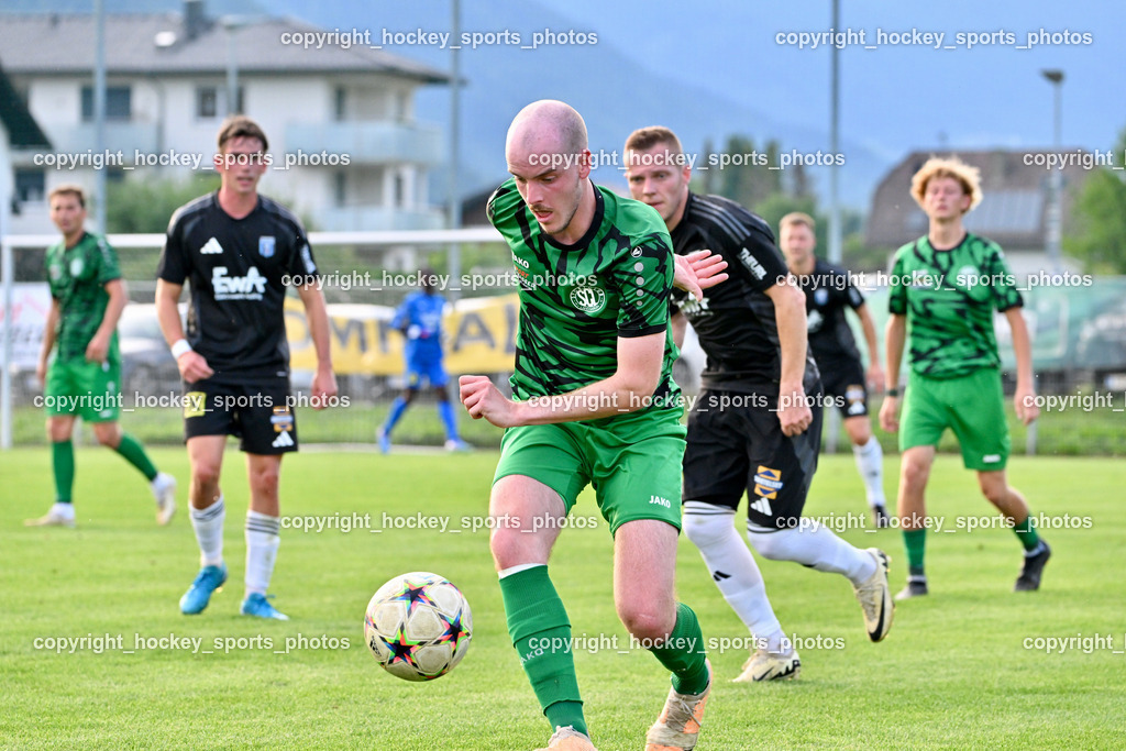 SC Landskron vs. Thal Assling  | #11 Christian Wilpernig SC Landskron, SC Landskron vs. Thal Assling , SC Landskron vs. Thal Assling  am 09.08.2024 in Villach (Sportanlage Landskron), Austria, (Photo by Bernd Stefan)