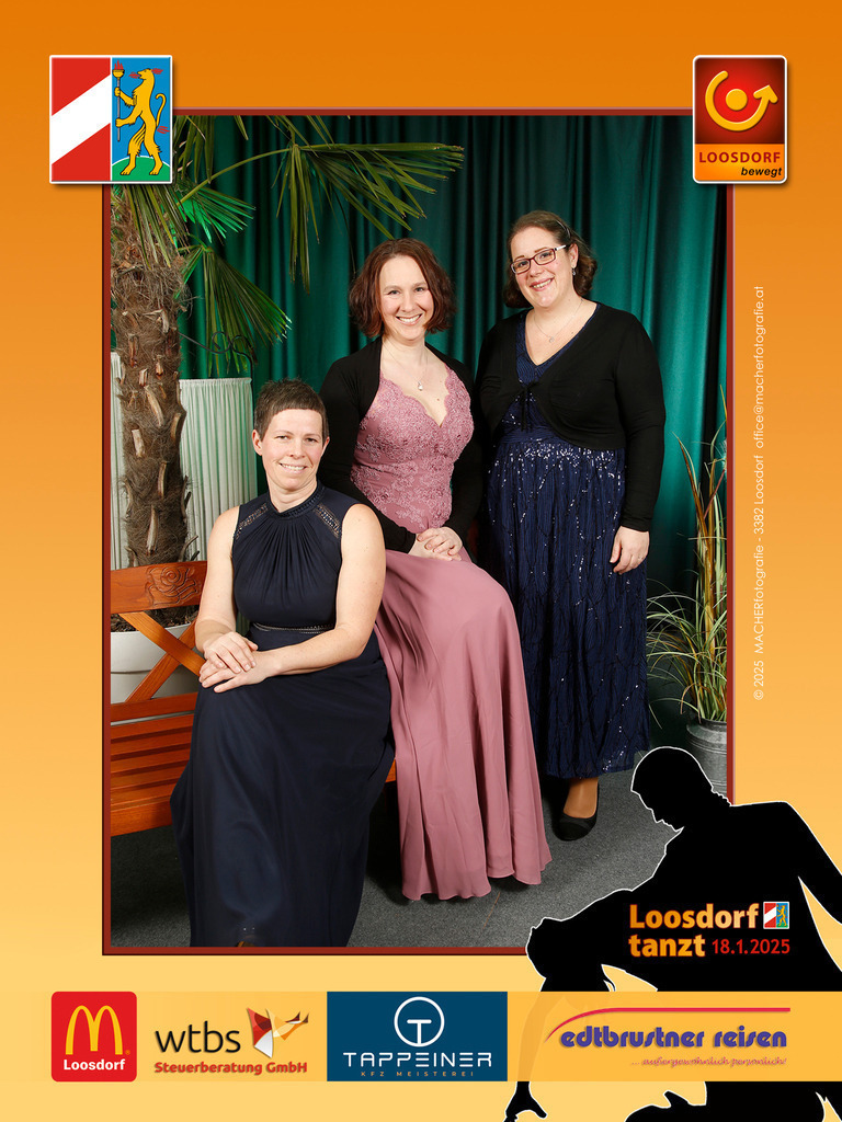 LoosdorfTanzt25_8346 | Ballfotografie - Loosdorf tanzt am 18.01.2025 in der Losensteinhalle LOOSDORF. Vielen Dank den Sponsoren:Edtbrustner Reisen /wtbs Steuerberatung /Autohaus Tappeiner/McDonalds Loosdorf