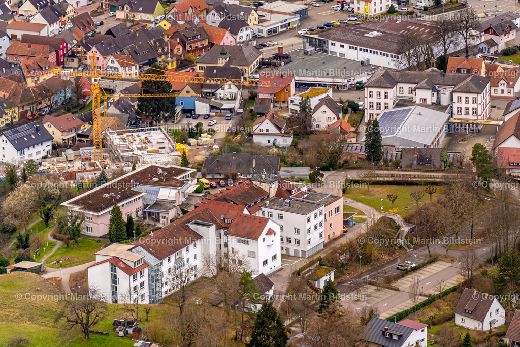 Ettenheim-1-12-03-23-1-3 | Bilder Fotos Luftbilder Luftaufnahmen Deutschland Süden Westen Schwarzwald Baden Württemberg  