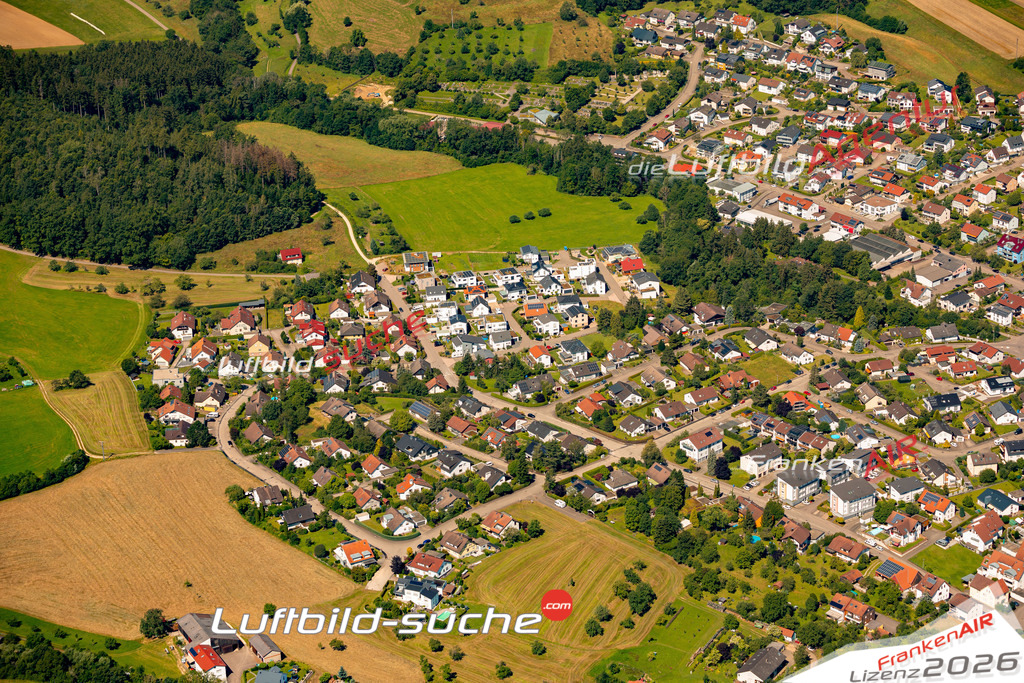 Das Luftbild zeigt :  Waldstetten - Die Luftaufnahme wurde 2024 vom UL-Flugzeug aus erstellt ( keine Drohne ) - Hochauflösende Luftaufnahme - Für grossformatige Ausdrucke geeignet. Die Geschenkidee !Mit Lizenz und Bildrechte bestellbar