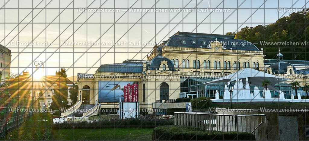 ALP5702_Baden_Casino im AbendGegenlicht | (C)FotoLois.com, Alois Spandl, Baden bei Wien im Abendlicht, Mo 2. Oktober 2023.