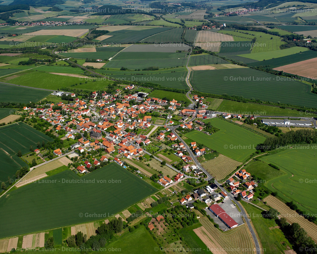 2634050 | HOHENGANDERN 09.06.2006 Stadtansicht des Innenstadtbereiches  in Hohengandern im Bundesland Thüringen, Deutschland // City view on down town  in Hohengandern in the state Thuringia, Germany Foto: Gerhard Launer