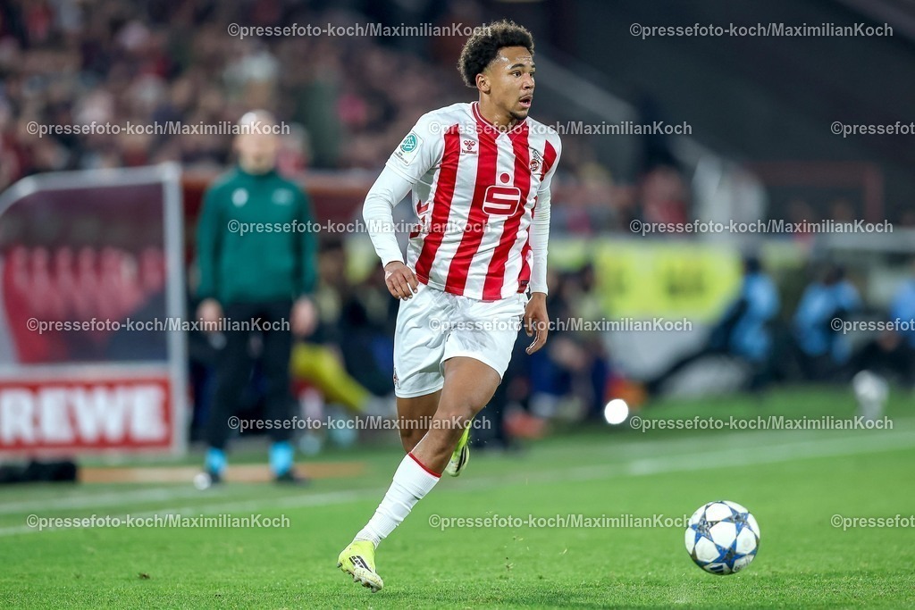 1FC04022601028 | 04.02.2026, Fußball, UEFA Youth League, U19 1. FC Köln - Inter Mailand, Sechzehntelfinale, RheinEnergie-STADION, Saison 2025 2026: Youssoupha Niang (U19 FC Köln #11)  DFB regulations prohibit any use of photographs as image sequences and or quasi-video.