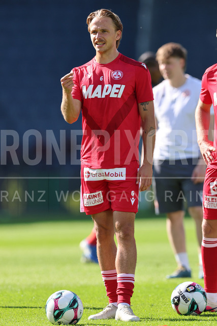 Grazer AK 1902 vs WSG Tirol – Austrian Bundesliga | Graz, Austria, 02.MAY.26 - SOCCER - ADMIRAL Bundesliga, Qualification Group, Grazer AK 1902 vs WSG Tirol. The image shows Mathias Olesen (GAK) during warm up.