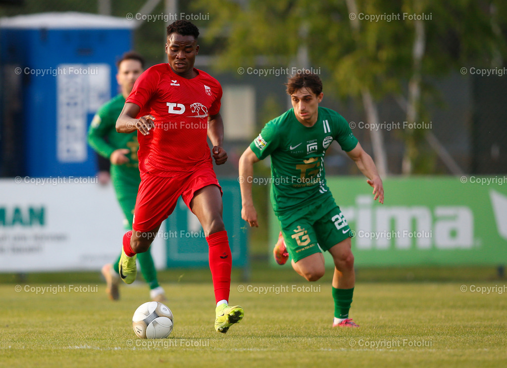 A_LUI_09052025_24 | SPORT,FUSSBALL REGINALLIGA MITTE,09.05.2025 ASKOE OEDT-DSV LEOBEN,IM BILD: ADAMSON SHARAFA  (OEDT) UND EMIR DURAN (LEOBEN) FOTO:FOTOLUI