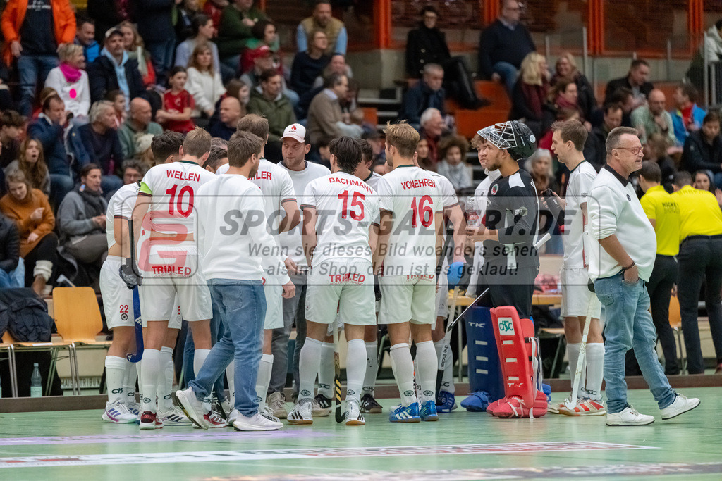 HK_20241214_100345 | 1. Bundesliga Halle Herren Crefelder HTC - Rot-Weiss Köln am 14.12.2024 Halle Glockenpitz, Krefeld ,