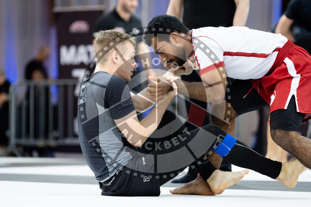 20260214PBB2218 | Fighters compete during the ADCC European Trials  competition day 1 in Belgrade, Serbia, on February 14, 2026.