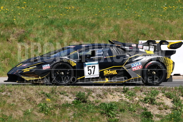 FIA European Hill Climb Championship – Rechberg 2026 | FIA European Hill Climb Championship at Rechberg, held from 24 to 26 April 2026 near Tulwitz, Styria, Austria. The image shows Martin JERMAN (CZE) Lamborghini Huracan ST Evo 2.