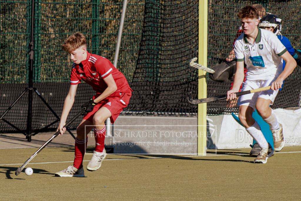 MU14 FINALE Westdeutsche Meisterschaft  Rot-Weiß Köln - HTC Uhlenhorst Mülheim 24.09.23 Düsseldorf-127 | lanaschraderfotografie - Realisiert mit Pictrs.com