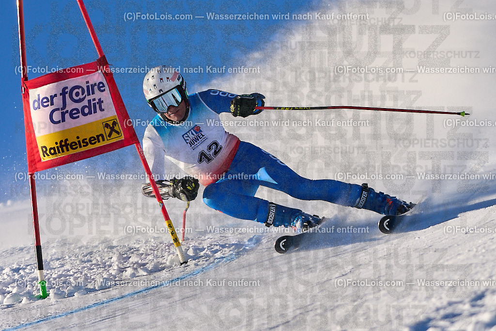 ALP3882_MASTERS-Cup_GS-A Herrn_Peck-Radosavljevic Markus | (C)FotoLois.com, Alois Spandl. FIS Masters-Cup Wildschönau, Giant Slalom auf der Piste Schatzberg GS, Siegerehrung auf dem Dorfplatz Niederau, Sa 13. Januar 2024.