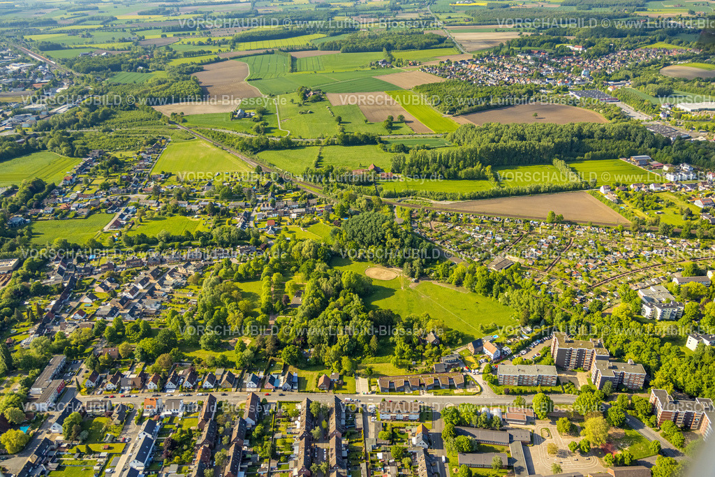 Hamm230506672 | Luftbild, Bürgerpark Katzenkuhle, Bockum-Hövel, Hamm, Ruhrgebiet, Nordrhein-Westfalen, Deutschland