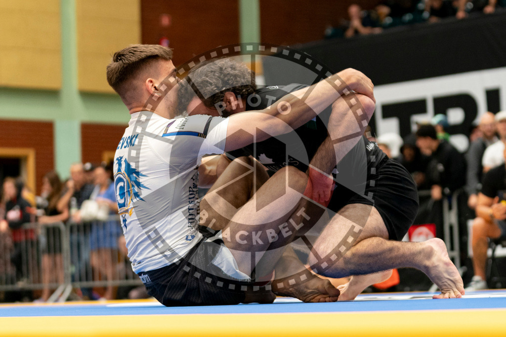 20230916PBB1503 | Fighters compete during the grappling tournement ADCC Trials (European, Middle East and African Championship) in Warsaw, Poland, on September 16, 2023.