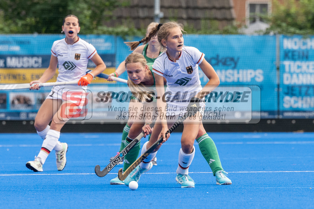SFE_20230713_0109 | EuroHockey EM U18 Girls Germany vs Ireland am 13.07.2023 in Krefeld (Gerd-Wellen-Hockeyanlage), Photo: Stephan Fehrmann 2023 (Sports-Gallery)