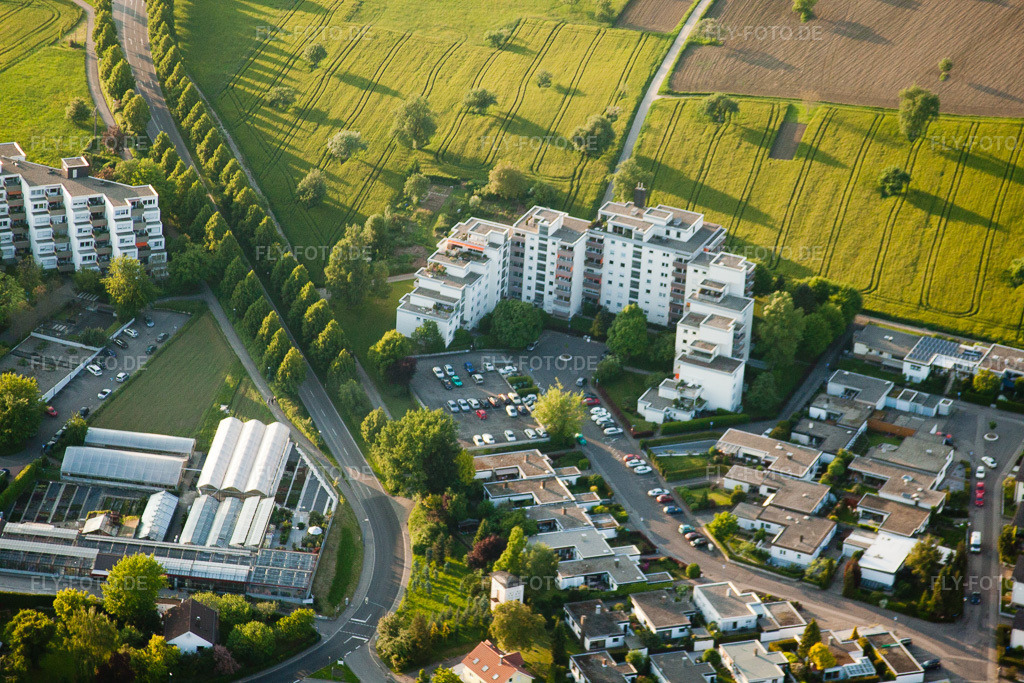 Luftbild: Acherstr im Ortsteil Reichenbach in Waldbronn im Bundesland Baden-Württemberg in Deutschland. Foto: IMG_27613.jpg vom 23.05.2010 durch Werner Riehm/FLY-FOTO.de