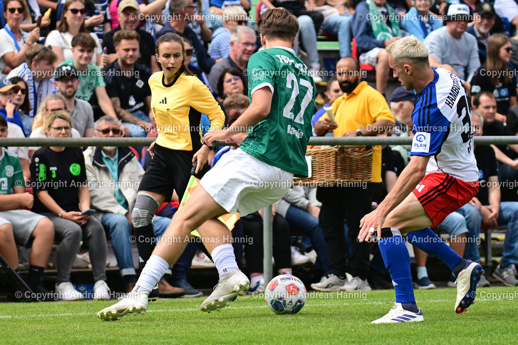 Fußball I Herren I Testspiel  I TSV Elstorf - Hamburger SV I 5.7.2025 | a-hannig - Realisiert mit Pictrs.com