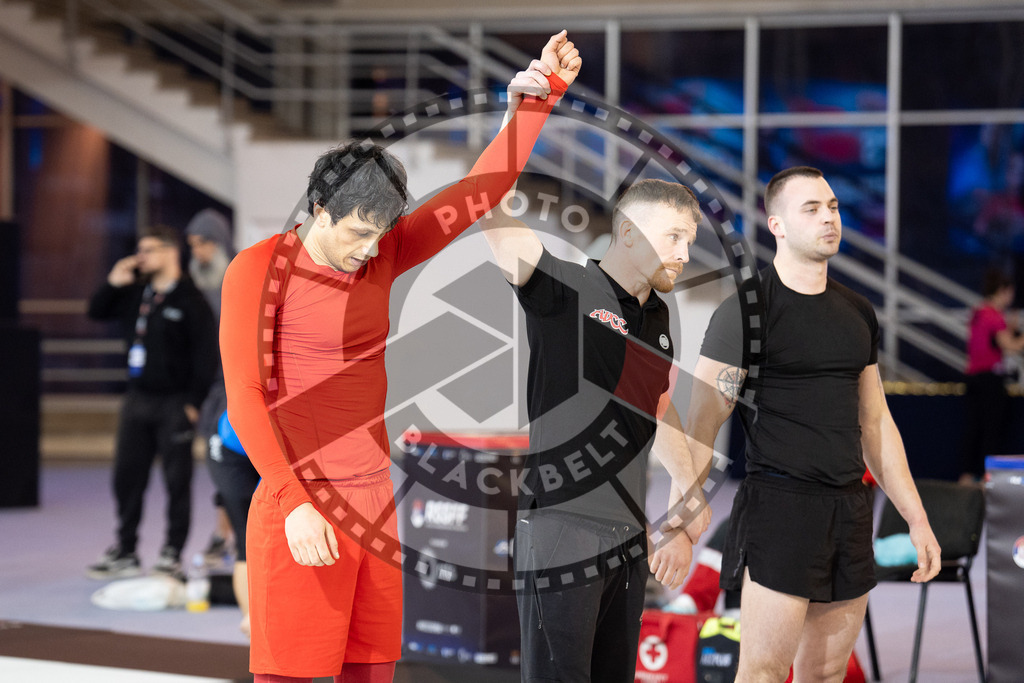 20260214PBB0693 | Fighters compete during the ADCC European Trials  competition day 1 in Belgrade, Serbia, on February 14, 2026.