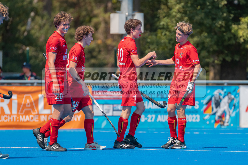 HK_20230709_100092 | Euro Hockey MU18 Belgium - Ireland Championship Girls & Boys am 9.7.2023 CHTC , Krefeld ,