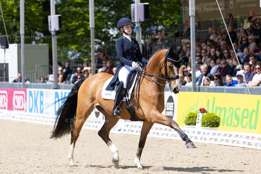 TH_625-KLAESSON Mathilde Merethe (NOR)_ Sandbaeks Rio El_7720 | Deutsches Spring- und Dressur-Derby 2023 am 18.05.23 in Hamburg, Derby Platz Klein Flottbek, Thomas Hellmann, _Y7A3774
