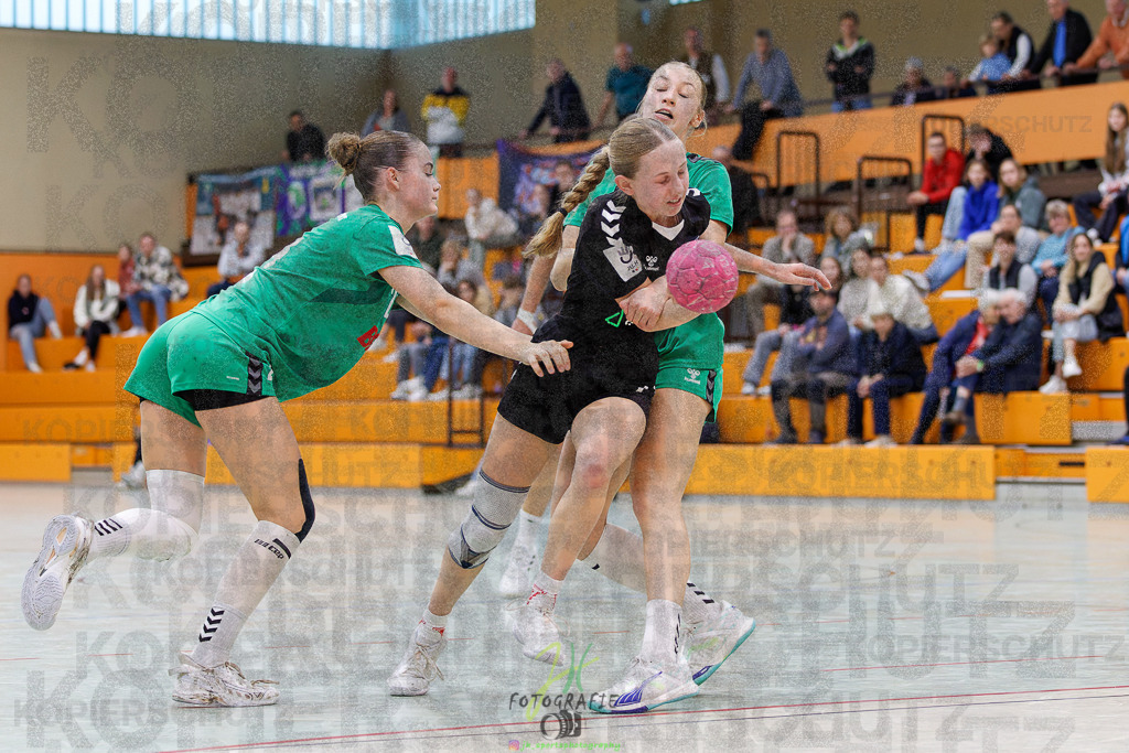 2024-10-19_091 | Jugendbundesliga B-Jugend weiblich; HSG Kleenheim/Langgöns - Longericher SC am 19.10.2024 in Oberkleen (Weidig-Halle) - Realisiert mit Pictrs.com