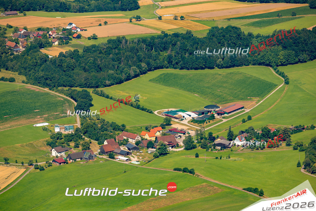 Das Luftbild zeigt : Mistlau Kreßberg - Die Luftaufnahme wurde 2024 vom UL-Flugzeug aus erstellt ( keine Drohne ) - Hochauflösende Luftaufnahme - Für grossformatige Ausdrucke geeignet. Die Geschenkidee !Mit Lizenz und Bildrechte bestellbar