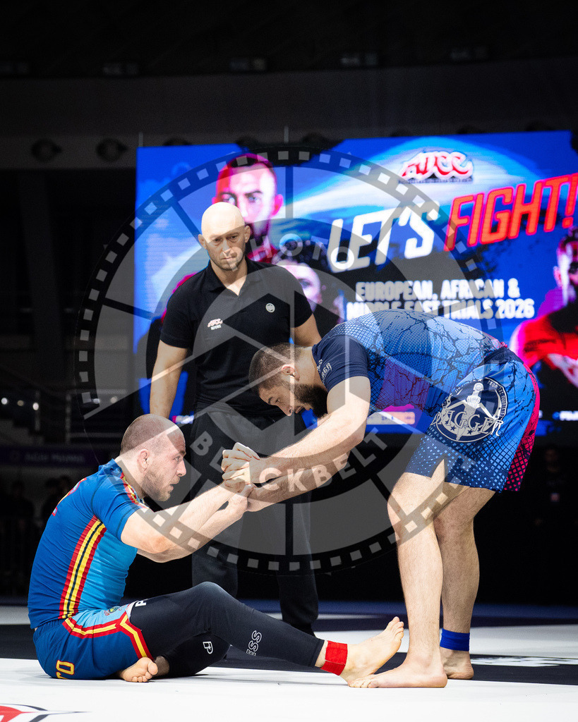20260215PBB9714 | Fighters compete during the ADCC European Trials competition day 2 in Belgrade, Serbia, on February 15, 2026.