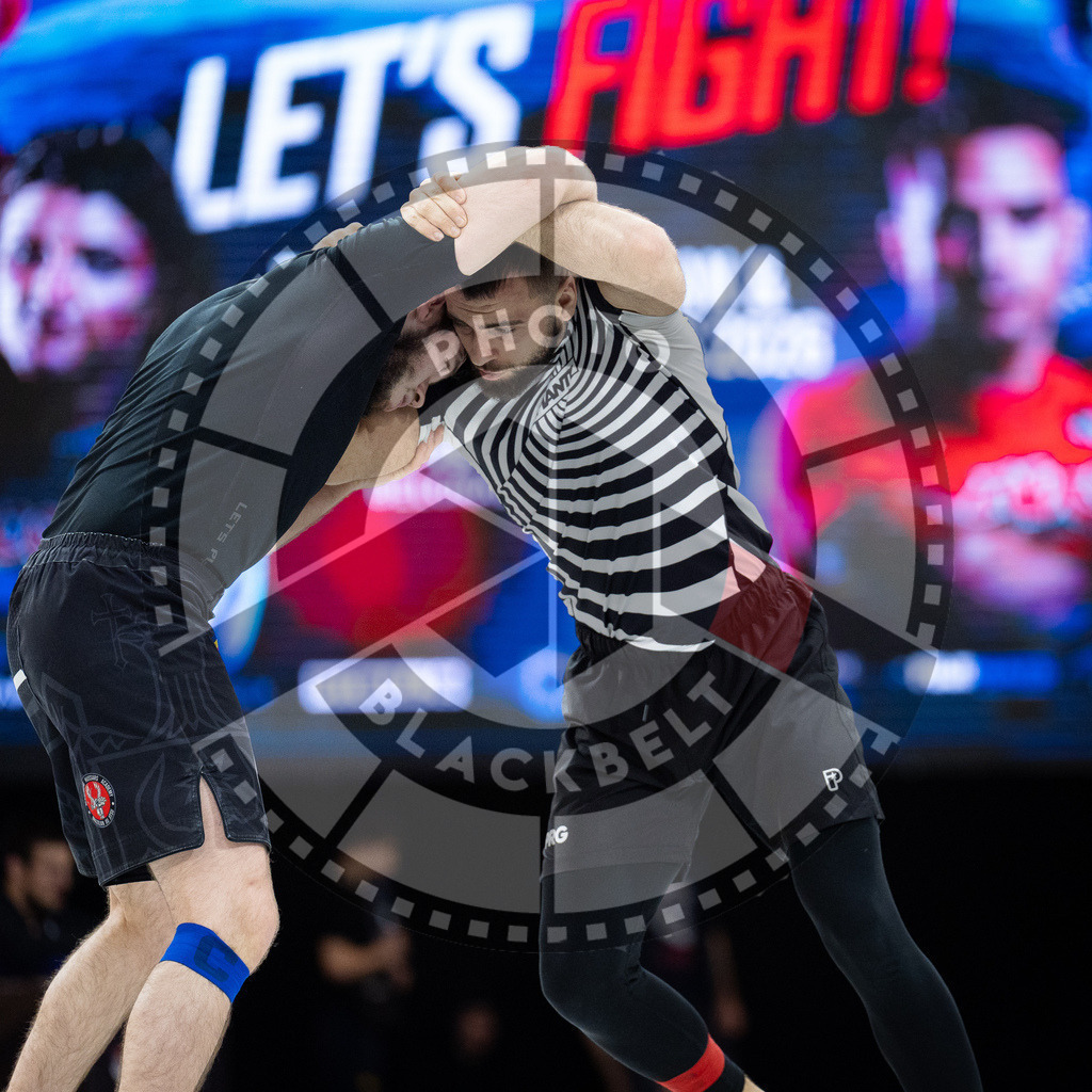 20260214PBB3988 | Fighters compete during the ADCC European Trials  competition day 1 in Belgrade, Serbia, on February 14, 2026.