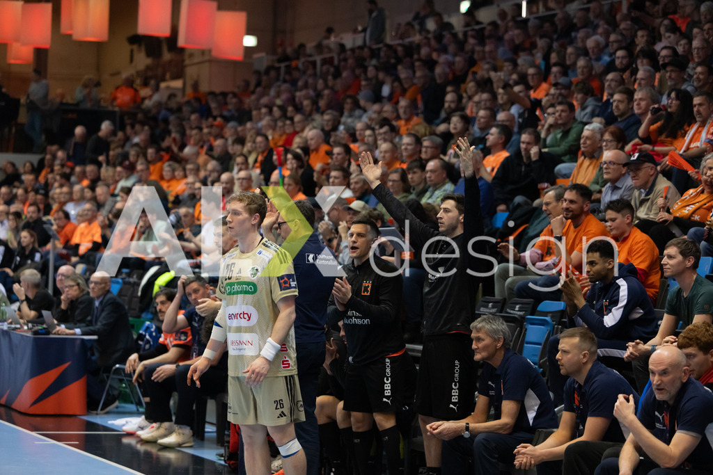Handball I Herren I Saison 2025-2026 I EHF EUROPEAN LEAGUE 2025/26 | Men I Main Round I 2. Spieltag I Kadetten Schaffhausen - TSV Hannover-Burgdorf I 24.02.2026 | Hochwertige Sportfotos kaufen & lizenzieren für Medien, Vereine, Agenturen & Sportler:innen. Entdecke professionelle Sportfotografie im Bildshop von Alexander Franzen. - Realisiert mit Pictrs.com