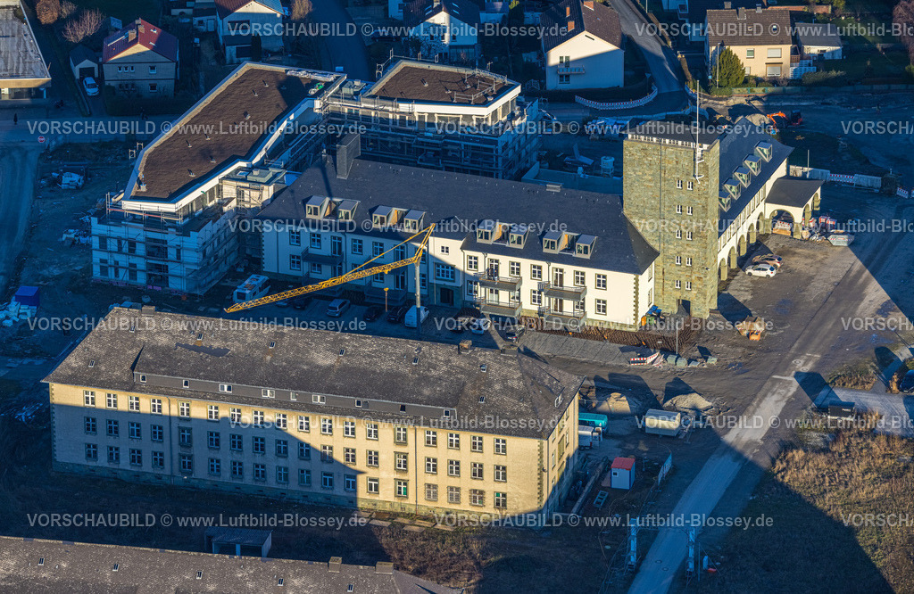 Soest230206291 | Luftbild, Quartier Belgisches Viertel, Baugebiet für neues Wohngebiet, Soest, Soester Boerde, Nordrhein-Westfalen, Deutschland