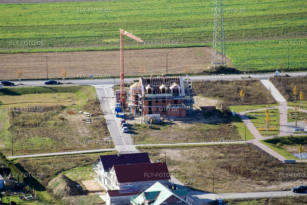 Am Höhenweg | Luftbild: Am Höhenweg in Kandel im Bundesland Rheinland-Pfalz in Deutschland. Foto: IMG_8819.jpg vom 05.11.2007 durch Werner Riehm/FLY-FOTO.de - Realisiert mit Pictrs.com