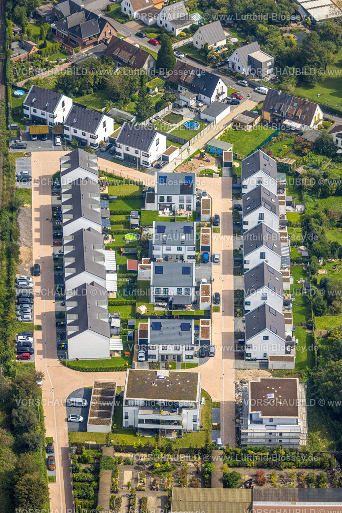 Unna230900941 | Luftbild, Neubau Einfamilien-Wohnsiedlung Schwarzdornweg, Königsborn, Unna, Ruhrgebiet, Nordrhein-Westfalen, Deutschland