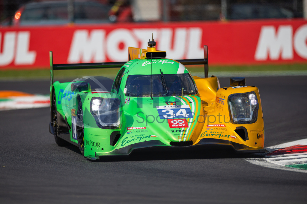 Trainproduction-20230708-0082 | MONZA,ITALY,08.Jul.23 - MOTORSPORTS - WEC, FIA World Endurance Championships, 6h of Monza, Autodromo Monza. Image shows Jakub Smiechowski (POL), Albert Costa (ESP) and Fabio Scherer (SUI/ Inter Europol Competition). Photo: Trainproduction / Matthias Trinkl