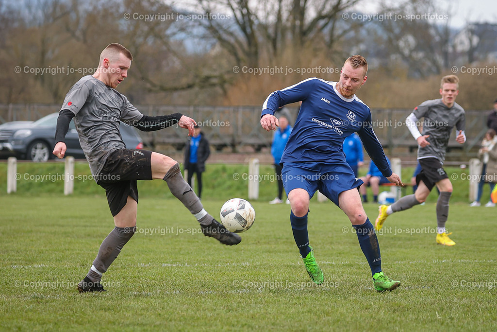 Kombach_Wiesenbach (73) | 08.04.2023; Kreisliga B Biedenkopf; Rasenplatz Kombach; FC Kombach - FV Wiesenbach; Ergebnis 4:4 (2:1)