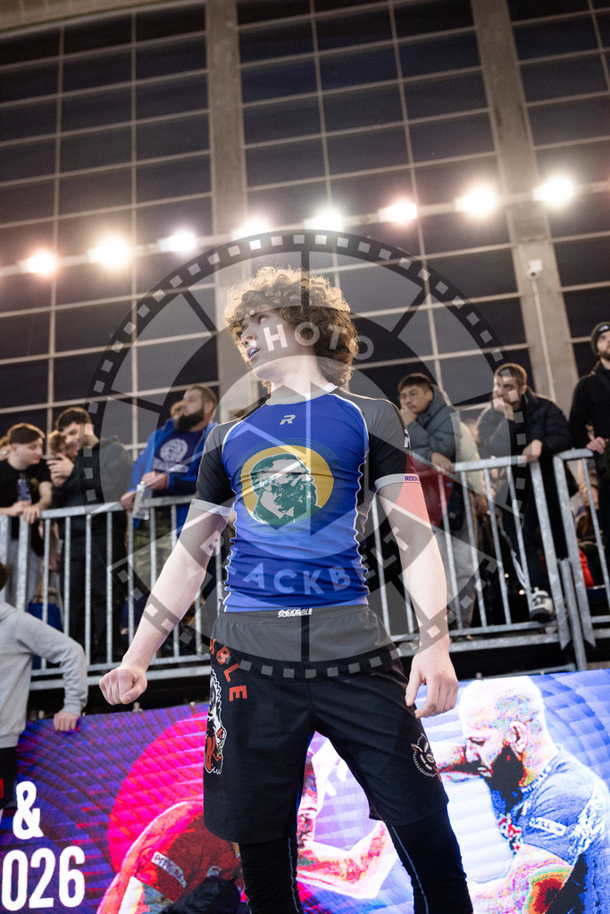 20260214PBB2693 | Fighters compete during the ADCC European Trials  competition day 1 in Belgrade, Serbia, on February 14, 2026.