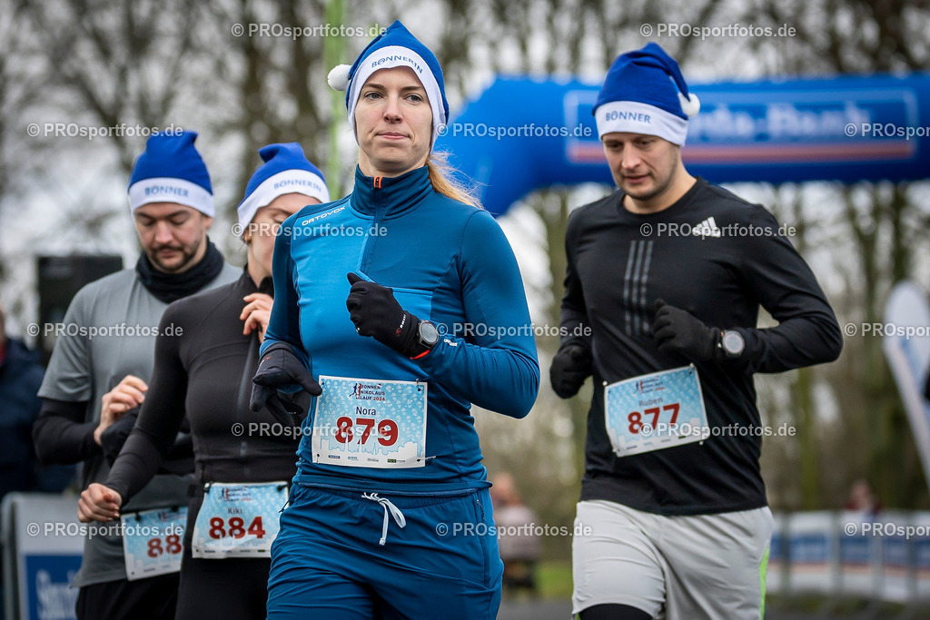 Bonner Nikolauslauf in Bonn, 08.12.2024 | Impressionen vom Bonner Nikolauslauf am 08.12.2024 in Bonn (Freizeitpark Rheinaue). Foto: BEAUTIFUL SPORTS/Axel Kohring