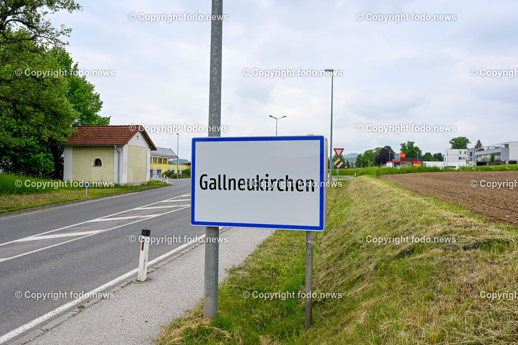 Gallneukirchen_ Ortstafel_ 11.05.2023-3 | 11.05.2023, Gallneukirchen, AUT, Gallneukirchen, im Bild Ortstafel, Ortsschild, Ortsanfang