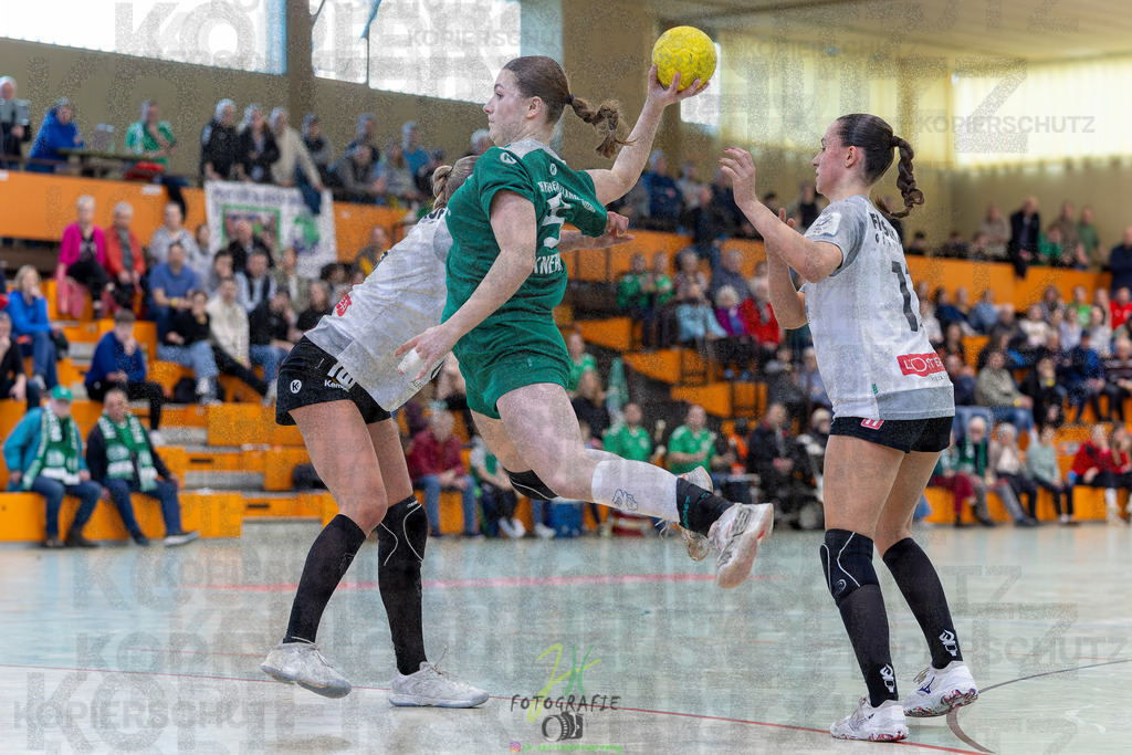 Jugendbundesliga wJA, Pokalrunde, HSG Kleenheim/Langgöns - Frisch Auf Göppingen | Jugendbundesliga wJA, Pokalrunde, HSG Kleenheim/Langgöns - Frisch Auf Göppingen am 28.02.2026 in Oberkleen (Weidig-Halle)Photo © 2026 - Jörg Heinrich - Realisiert mit Pictrs.com