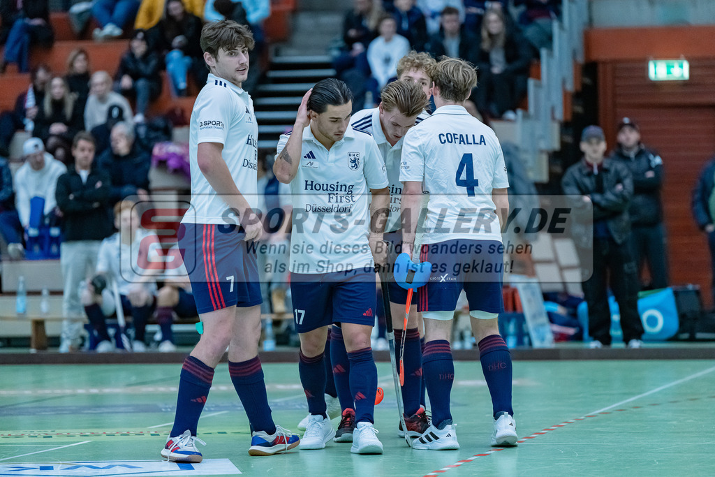 HK_20231217_107612 | 1. Bundesliga Herren Crefelder HC - Düsseldorfer HC  am 17.12.2023 Sporthalle Glockenspitz, Krefeld ,