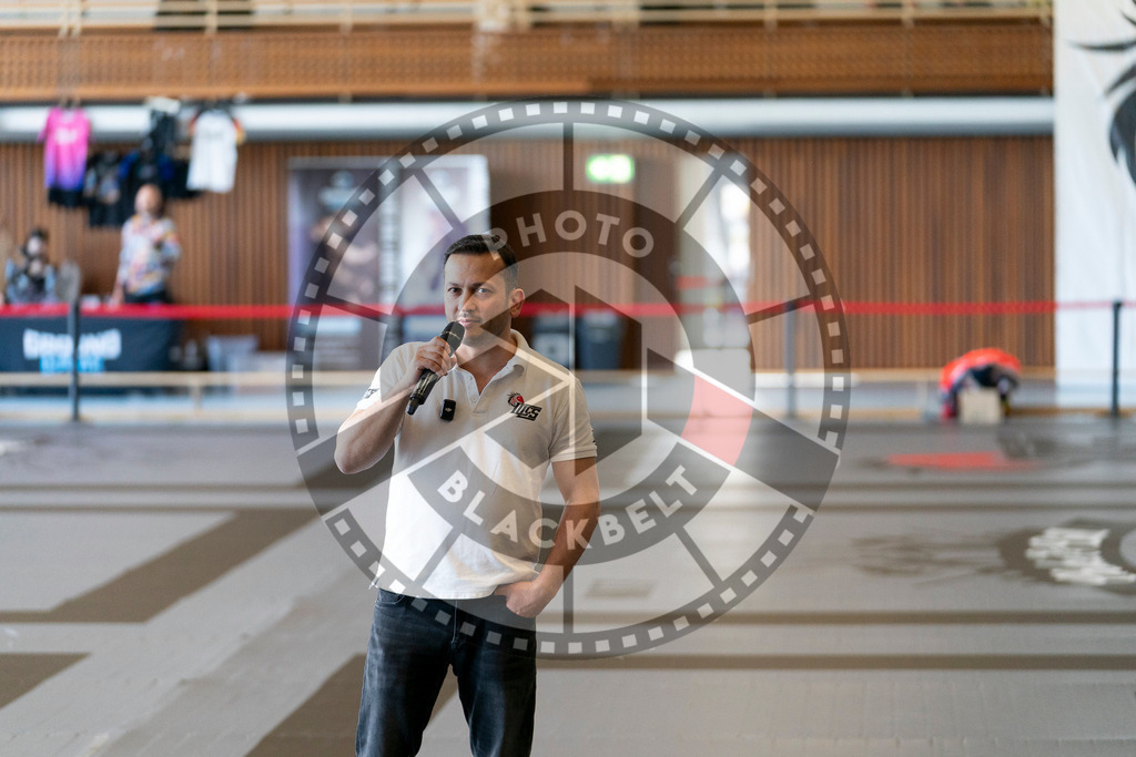 20250329PBB0192 | Fighters compete during the International Luta Livre (ILLCS) Germany IX Spring 2025 Competition spring on March 29, 2025 in Hannover, Germany.© Chiara Dazi