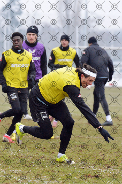 RGE_7726c | Hertha BSC, 2.Bundesliga, Herren, Training, Saison 2025/26, im Bild Fabian Reese ( Hertha BSC ),  Mittwoch 04.02. 2026,   Fotograf:   Ralf Gebhardt - Realisiert mit Pictrs.com