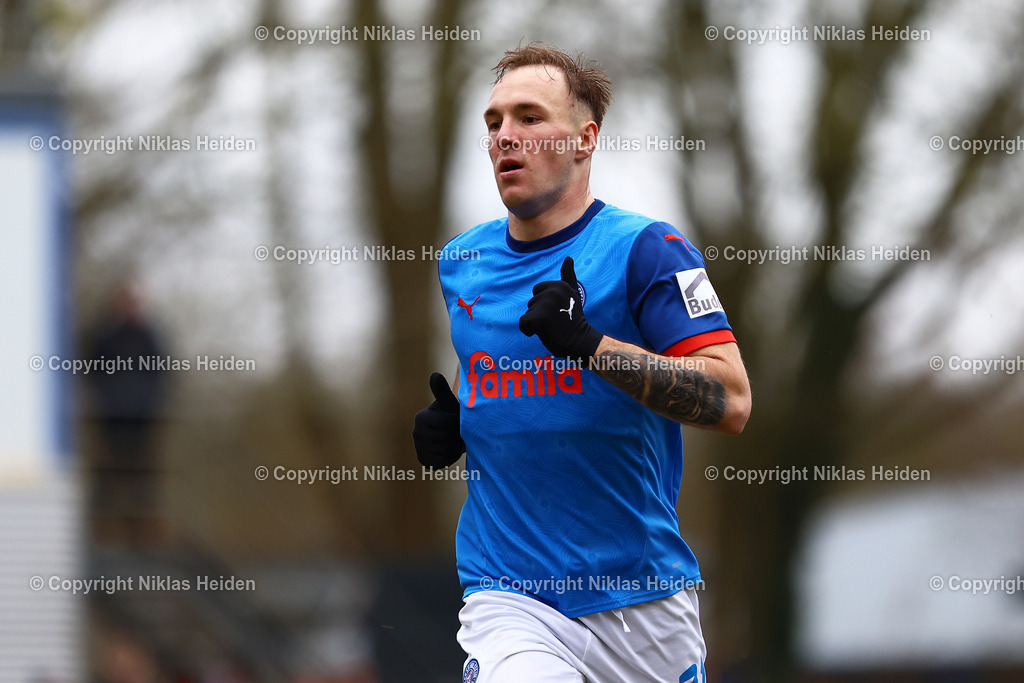 NH_HolsteinKielU23_KickersEmden_RegionalligaNord_16032025 | #31 Dominik Javorcek (Holstein Kiel U23)Fußball I Herren I Regionalliga Nord I Saison 2024-2025 I 26. Spieltag I Holstein Kiel U23 - Kickers Emden I 16.03.2025 I Citti-Fußball-Park